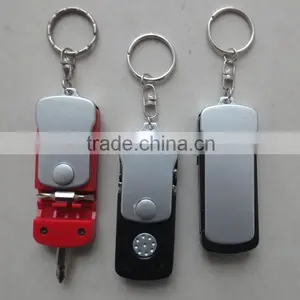 Wholesale Mini Night Used Led Screwdriver With Bits Keychains thumbnail-2