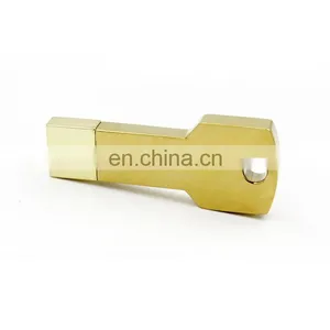 Portable Hot Sell Metal Key USB Flash Drive 8GB 16GB USB 2.0 Promotional USB Memory Key thumbnail-4