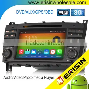Erisin ES2508B 2 Din 7 Inch Auto Car Radio GPS 3G WiFi Bluetooth for Mercedes W203 thumbnail-1