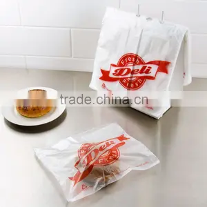 Printed Polyethylene Plastic Deli Saddle Bags With Zipper thumbnail-1