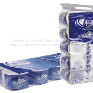 Automatic Multi Rolls Toilet Paper Bundling Packing Machine ZB680F thumbnail-1