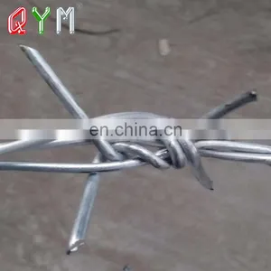 Heavy Zinc Coated or PVC Coated Barbed Wire for Security Fence thumbnail-5