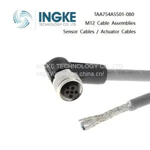 INGKE,TAA754A5501-080,M12 Cable Assemblies,Sensor Cables / Actuator Cables thumbnail-1