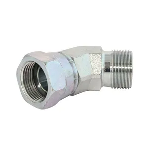 Good Price Stainless Steel JIC Male Thread Straight Transition Joint thumbnail-3