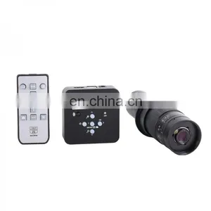 HY-1138A 21MP Camera 4K Video Record 1080P Industrial Microscope w/ 180X Lens USB Output 60LEDs thumbnail-5