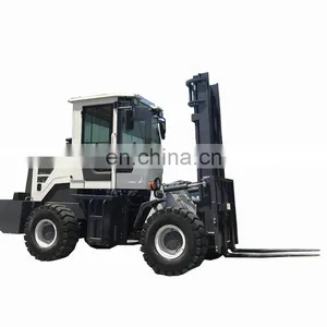 Hengwang HW30-30L Multifunctional Cross-country Forklift With Forklift Attachments thumbnail-1