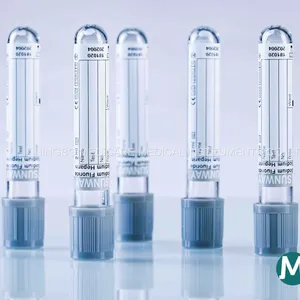 Vacuum Blood Collection Tube, Vacuum Tube, Vacutainer Grey Cap, Vacuum Blood Tube,Sodium Fluoride thumbnail-1