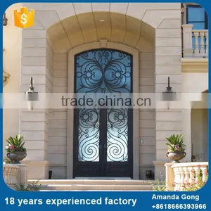 Golden Supplier Wholesale Decorative Custom Metal Entry Doors thumbnail-1