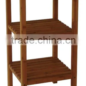 Solid Bamboo Wall Shelf thumbnail-1