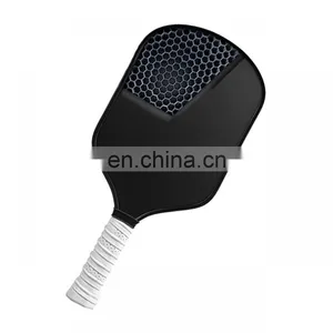Custom Logo Pickleball Paddle Carbon Friction Surface 16mm Enhanced Edge Guard Protection Carbon Fiber Pickleball Paddles thumbnail-2