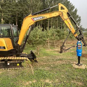 High Efficiency Compact in Size 70-310Bar Oil Pressure Excavator Hydraulic Earth Drill Auger thumbnail-3