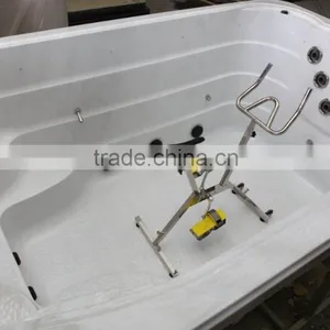 Outdoor Swim Spa With Balboa Control System, Microsilk Swimming Pool Hot Tub Combo thumbnail-6