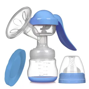 Breast Pump Manual Suction Large Silica Gel Breast Milk Baby Feeding thumbnail-2