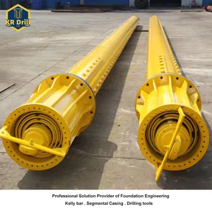 Interlocking Mechanical Lock Kelly Bar Customized for Various Drilling Rig Model thumbnail-2