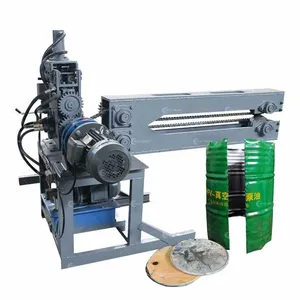 Hot Sale Easy to Operate Oil Drum Iron Barrel Cutting Equipment Chemical Barrel Recycling Machinery thumbnail-1