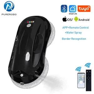 PUREROBO W-R4S Robot Window Cleaner Ultra-thin High Suction Power Vacuum Cleaner Robot Window Cleaning For Home Window Cleaning thumbnail-1