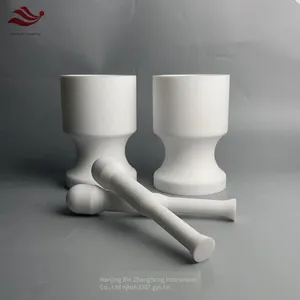 Polytetrafluoroethylene Mortar for Sample Pretreatment, Teflon Grinder, Corrosion-resistant Plastic Mashing Jar thumbnail-4