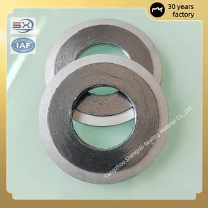 Special Outer Ring Metal Spiral Wound Sealing Gasket for Heat Exchangers thumbnail-3