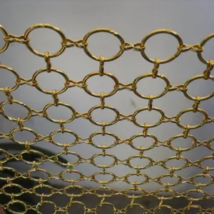Powder-Coated Aluminum Decorative Mesh for Interior Design Projects thumbnail-2