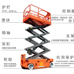 Selfmobile Scissor Lifting Platform thumbnail-5
