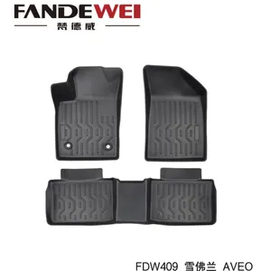 Use for Chevrolet AVEO 3D Car Floor Mat Luxury Carpet Easy to Clean Anti-slip Makers Custom All Weather Zero Formaldehyde Waterproof thumbnail-1