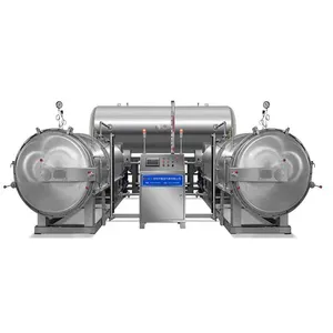 Double-layer Boiler and Single-tank Water Bath Sterilizer Retort Machine thumbnail-1