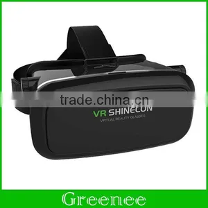 VR Shinecon 3D VR Headset Glasses Virtual Reality Mobile Phone 3D Movies for IPhone 6s/6 thumbnail-1