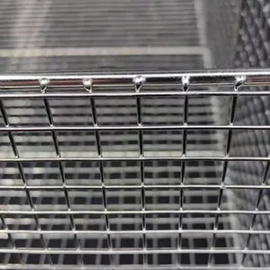 Stainless Steel Mesh Basket for Parts Cleaning, 304 Grade, 0.5mm Wire, 1mm Opening, Industrial thumbnail-3
