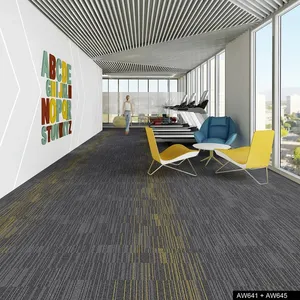 Fine Quality Carpet Tiles for Office thumbnail-1
