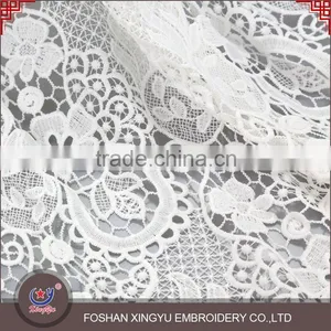 Factory Welcome Custom Discount Flower Pattern Embroidery on Mesh Netting Fabric for Girls Dress thumbnail-1