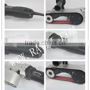 220V Handheld Tupe Belt Grinder For Stainless Steel Grinding thumbnail-2