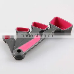 New 8 Piece 100% Food Grade Silicone Folding Measuring Cup and Spoon Set Quality Choice thumbnail-5