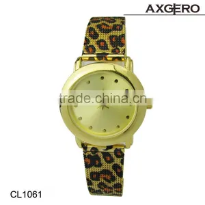2015 China Fashion Leopard Leather Watches Men Wrist Watch thumbnail-1