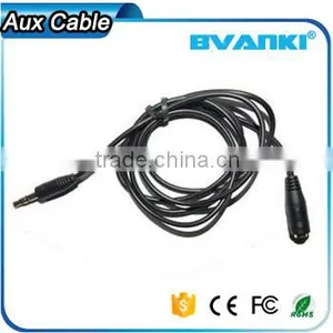 2016 Best Sellers Wholesale Usb Female to Aux 3.5mm Male Jack Cable, Round Aux Cable From China Suppliers Supplier's Choice thumbnail-1