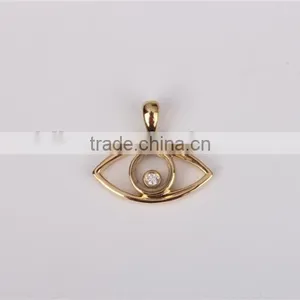 Charming Designs New Style Bezel Setting Eye Pendant Necklace for Men and Women thumbnail-4