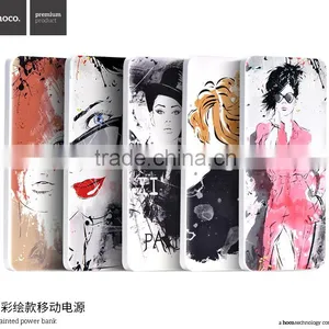 HOCO B1 Painted 10000mAh Power Bank for IPhone 6s Samsung S7 Universal Double USB Quick Charging 2.1A External Battery MT-5733 thumbnail-2