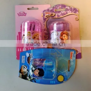 Pretty Double Plastic Circular Pencil Sharpener thumbnail-1