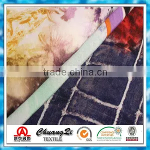 Different Types of Fabric Prints Rayon Screen Printing Fabric thumbnail-2