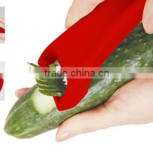 ABS+S/S 19.3*5.7 Kitchen Tools Stainless Steel Fruit&vegetable Peeler Grater/double Surfacer thumbnail-2