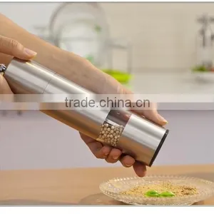 Stainless Steel Electric Salt & Pepper Grinder With Light thumbnail-2