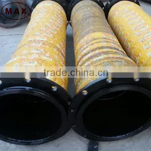 Discharge Rubber Hose DN250mm With Steel Flanges thumbnail-3