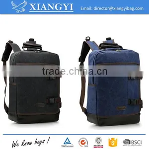 Vintage Canvas School Backpacks Shoulder Bags Computer Backpack thumbnail-3