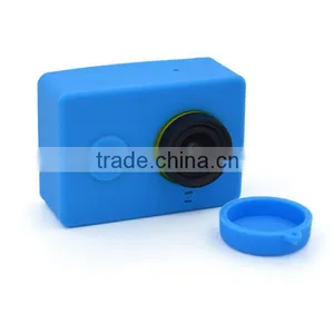 OEM&ODM Xiaoyi Camera Accessories for Xiaomi YI, Silicone Case for Xiaomi+silicone Cap for Xiaomi YI thumbnail-5