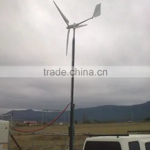 Fixed Pitch Wind Turbine 2kw Type Residential Wind Power System On/off Grid thumbnail-1