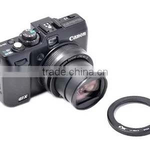 Kiwifotos Lens Adapter Tube LA-58G1X Provides 58mm Filter Mount for Canon PowerShot G1X Digital Camera thumbnail-1