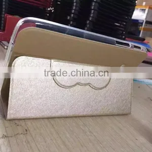 2016 New Silk Print Tablet Leather Cover for IPad/Samsung thumbnail-1