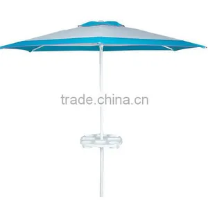Beach Umbrella Plastic Round Table With Umbrella Hole thumbnail-1