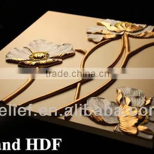 Calligraphy Relief Decorating Mural Painting thumbnail-1
