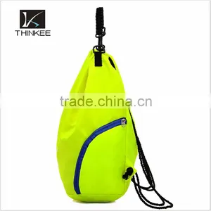 Drawstring Bag Solid Oxford Nylon Outdoor Sports Drawstring Bag thumbnail-3