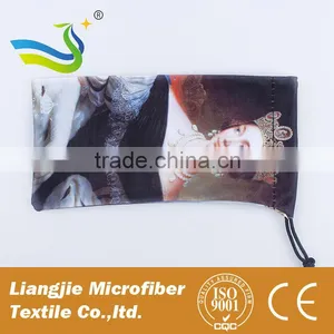 Logo Printing Microfiber Spectacles Pouch thumbnail-3